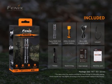 Fenix PD35 V3.0 LED lámpa